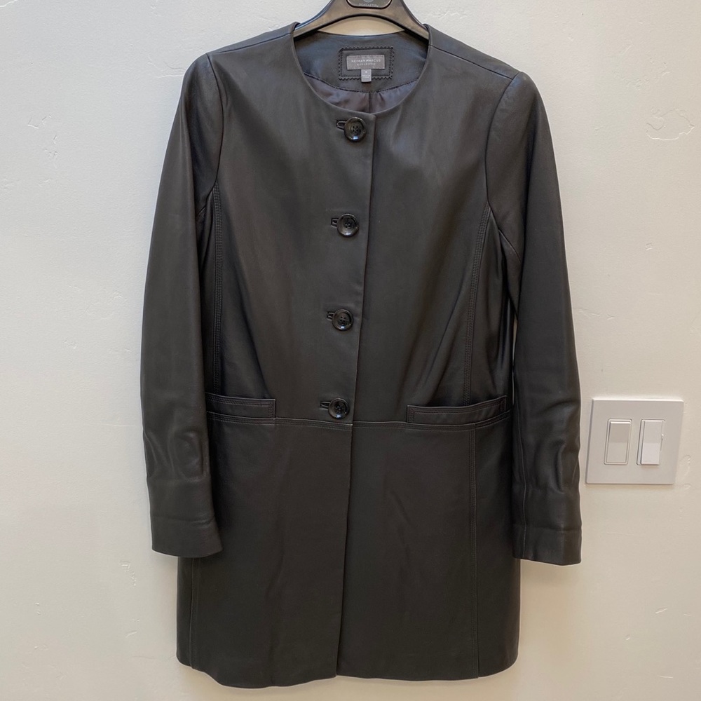 Women’s Leather Neiman Marcus Coat